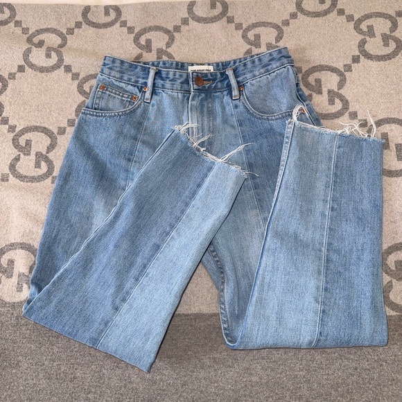 Isabel Marant Blue Straight Leg Jeans - Picture 5 of 15